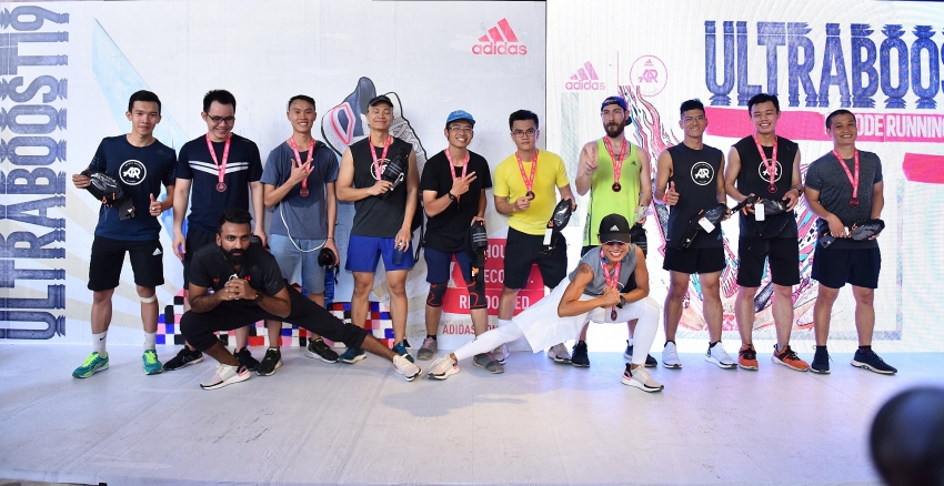 adidas organises running event in collaboration with virtual reality technology for first time