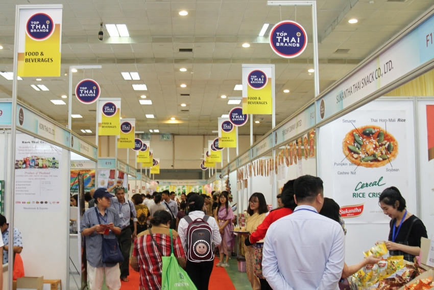 top thai brands 2019 in hanoi 160 booths participating in the exhibition