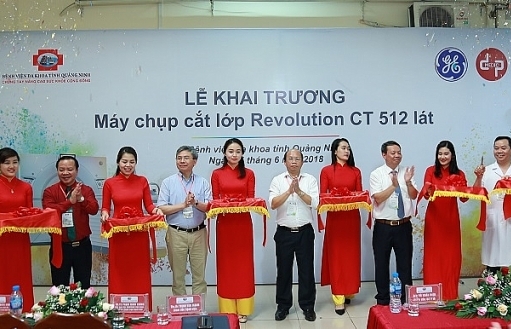 Quang Ninh General Hospital equipped with GE's 512-slices CT scanner