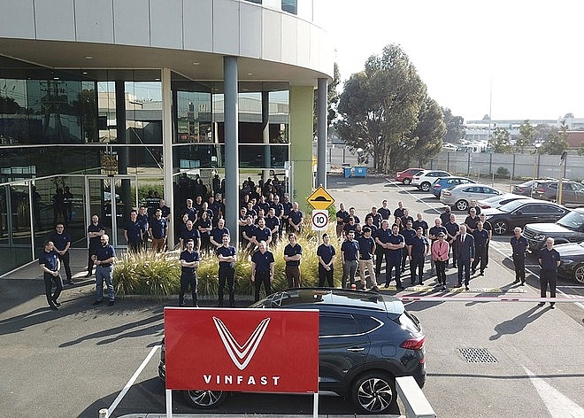 vinfast officially launches office in australia