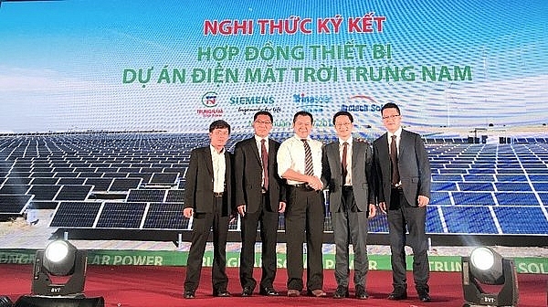 arctech solar becomes key equipment supplier for trung nam solar plant