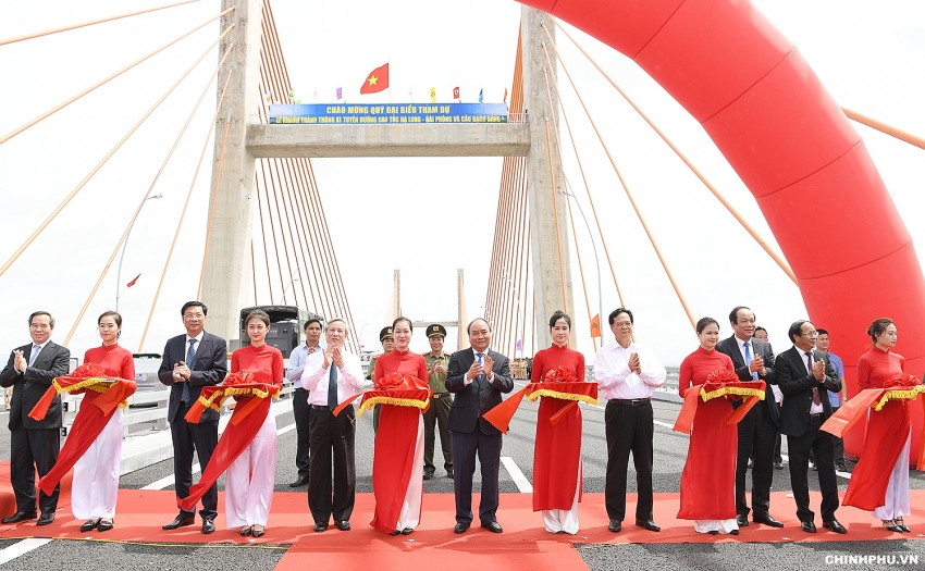 halong haiphong expressway officially open for traffic