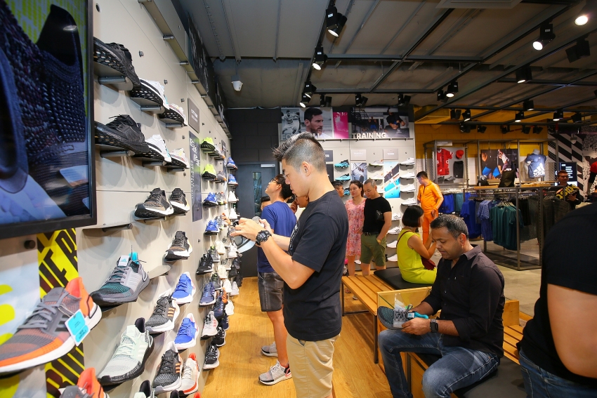 adidas Centre comes back largest in
