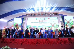 Construction of $66 million hi-tech agricultural complex kicked off in Dak Lak