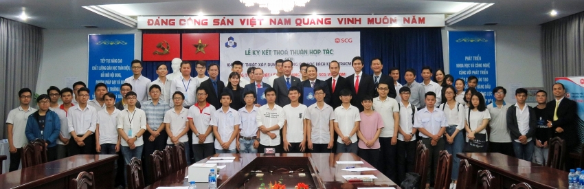 scg cement and ho chi minh city university join for innovation