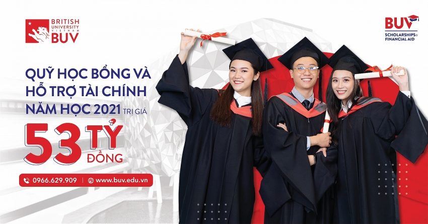 british university vietnam increases scholarship and financial support fund