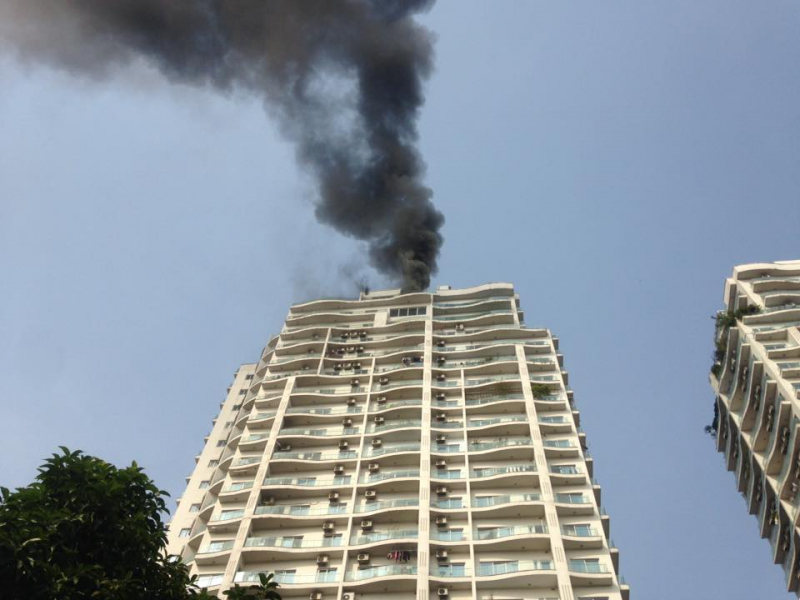 Hanoi’s 48 high-rise apartment buildings fail to observe fire safety regulations