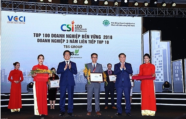 TBS Group: third year among Top 10 Vietnam Sustainable Businesses