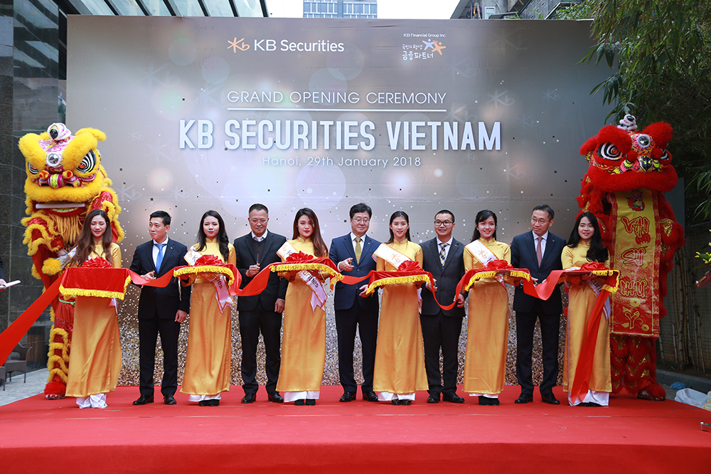 kb securities vietnam launched to bring south korean capital to vietnam