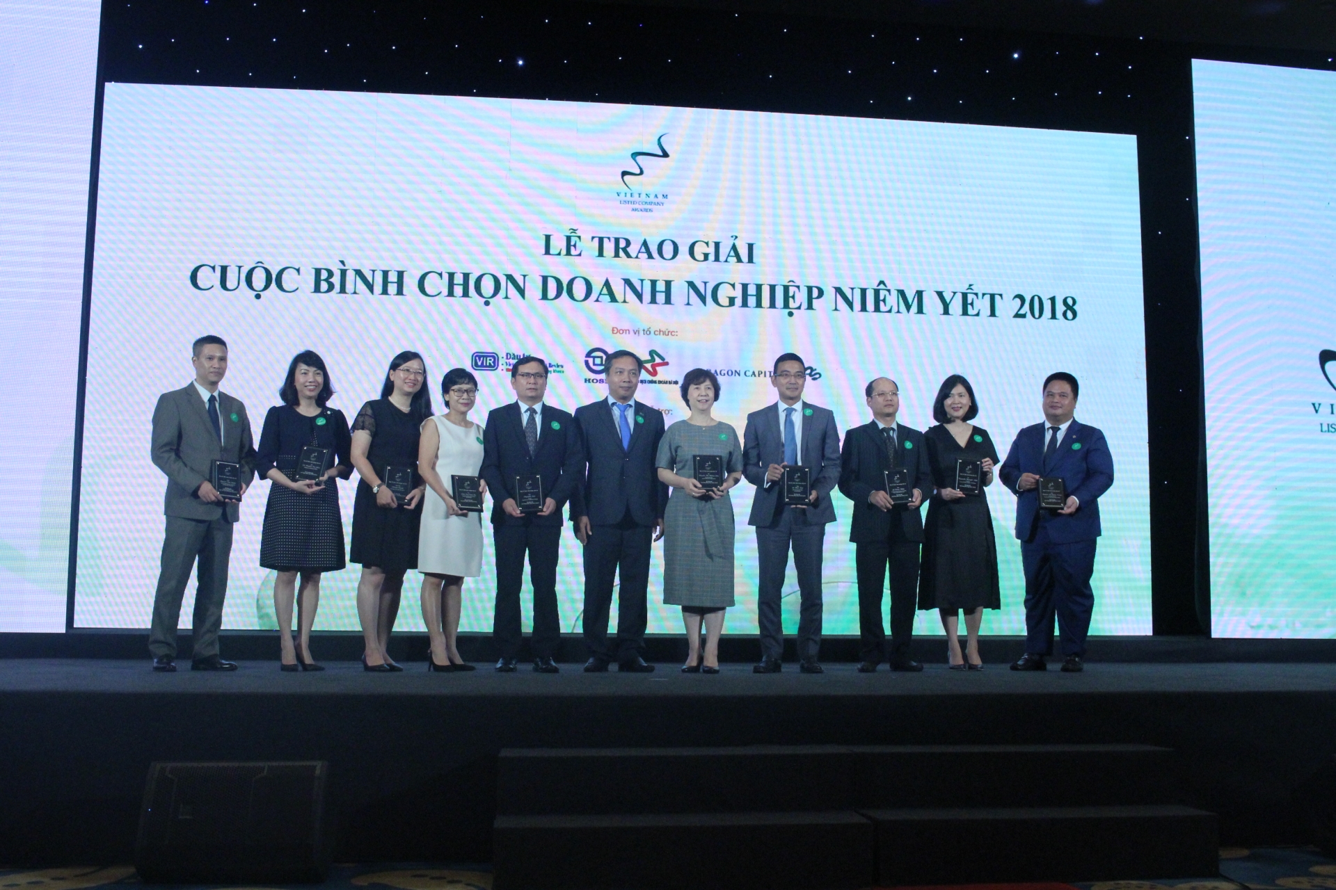 vietnam listed company awards 2018 honours winners