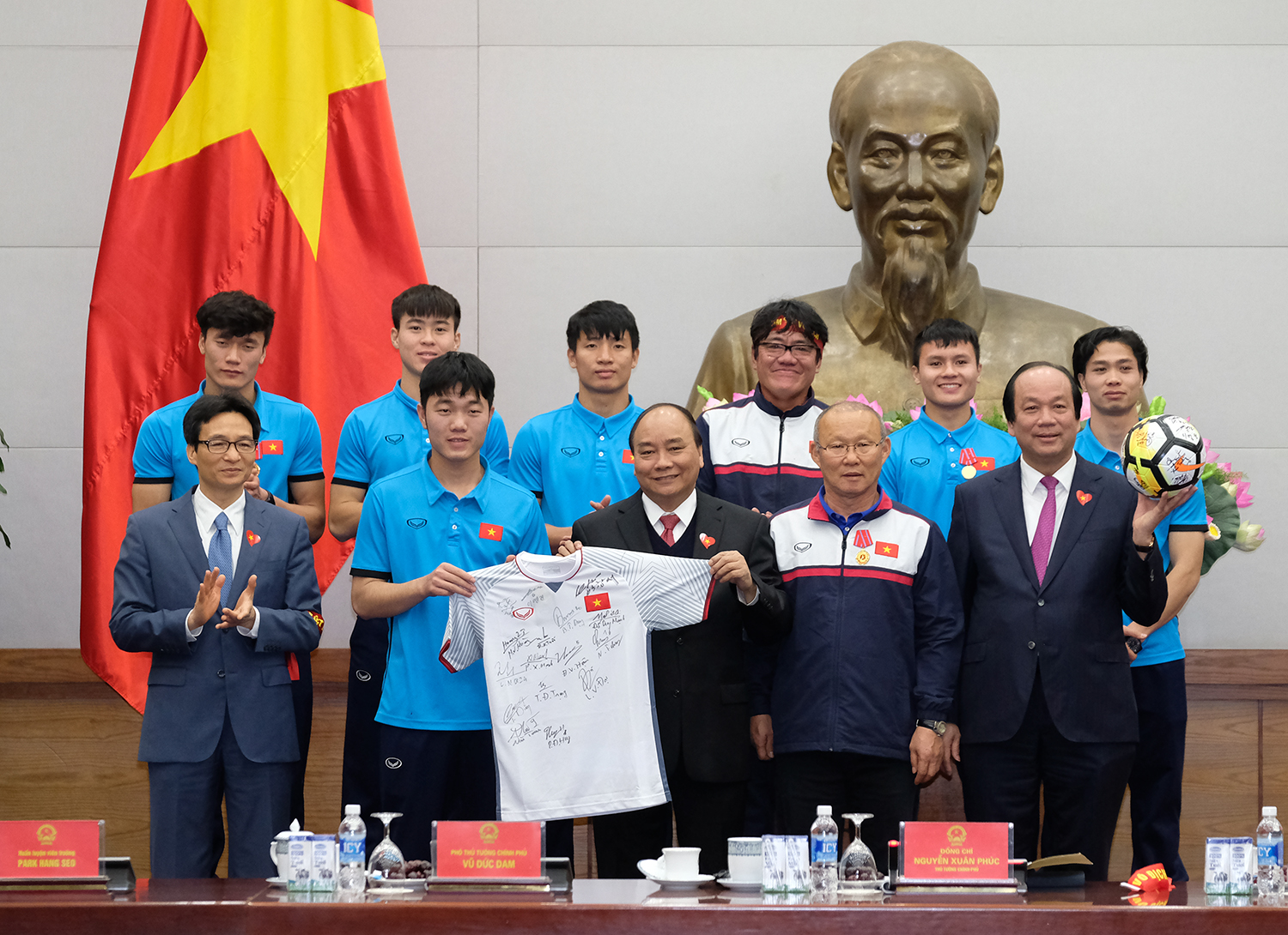 Honourable medals awarded to U23 Vietnam team