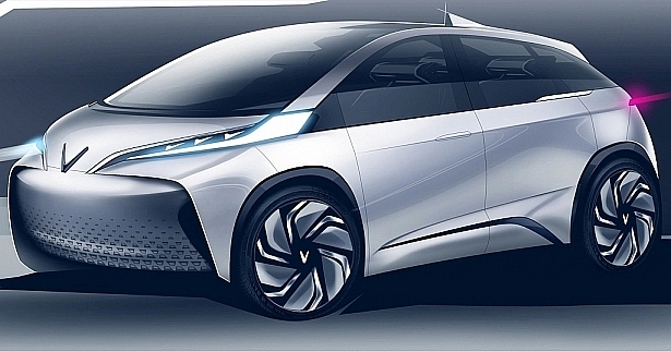 VinFast reveals petrol and electric hatchback designs