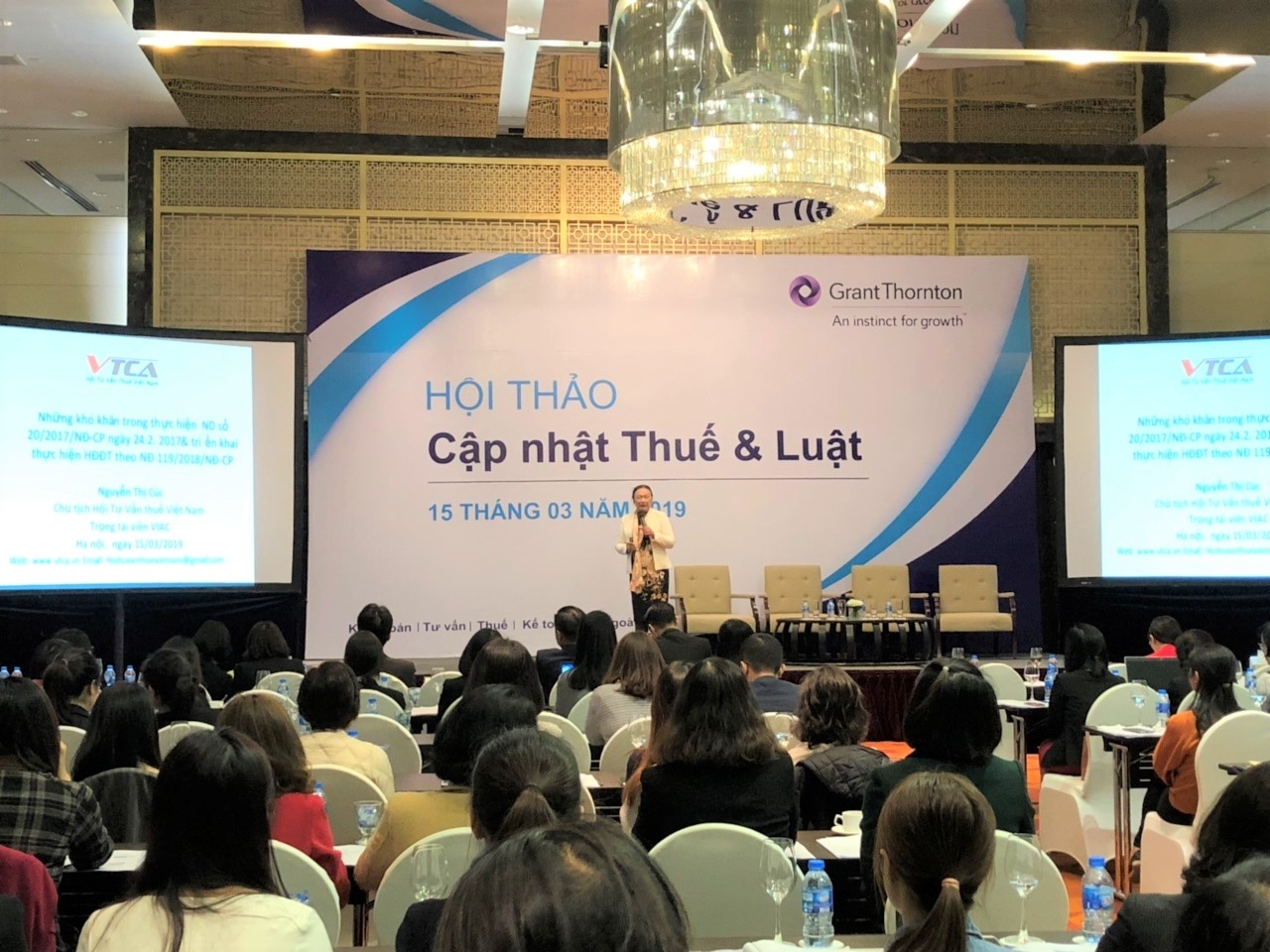 Chi in Grant Minh tax Thornton bi-annual ... Ho City seminar