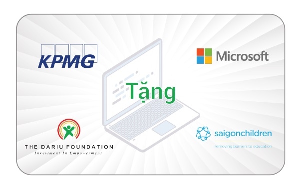 KPMG Vietnam and community partners stage laptop donation for school children in need
