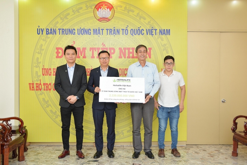 herbalife vietnam donates 160000 to fight against covid 19