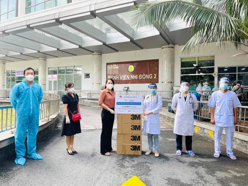 MPI donates face masks to COVID-19 front liners in Ho Chi Minh City