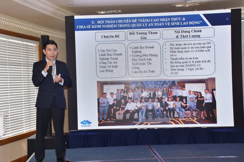 ns bluescope vietnam initiates labour safety and hygiene programme