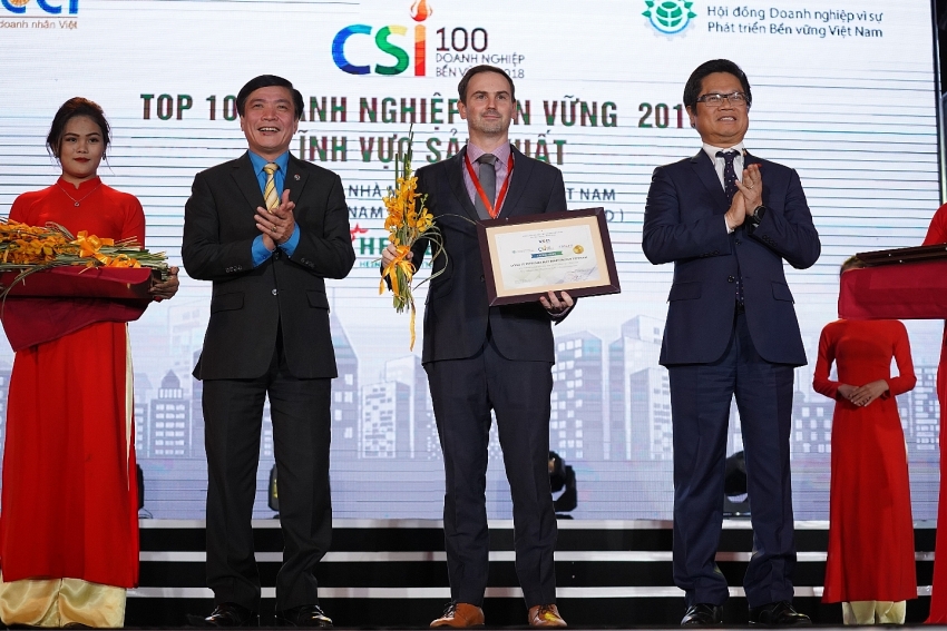 heineken vietnam honoured as most sustainable company in vietnam