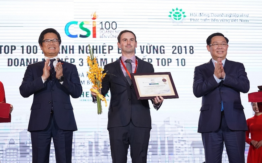 heineken vietnam honoured as most sustainable company in vietnam