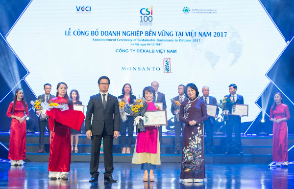 Dekalb Vietnam ranked among Vietnam’s Top 10 Sustainable Businesses