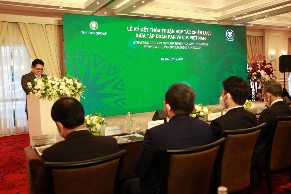 C.P. Vietnam and PAN Group cooperate in strategic development of seafood value chain