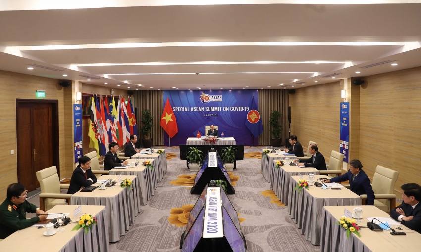 asean leaders gather for special high level video conference on covid 19 response