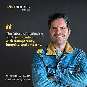 Exness welcomed new chief marketing officer