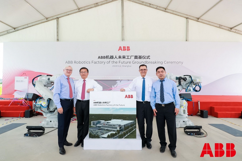 abb breaks ground on its advanced robotics factory in shanghai