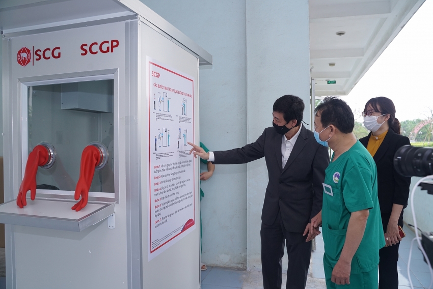 scgp lends innovative solutions to fight covid 19 in vietnam