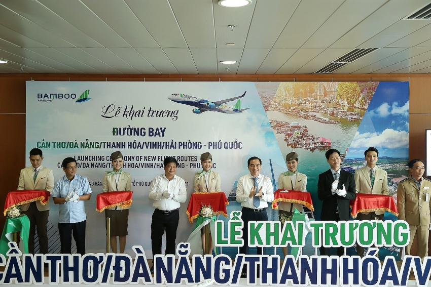 bamboo airways opens eight routes connecting phu quoc and quy nhon