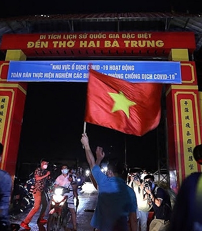 people of ha loi set free after covid 19 lockdown