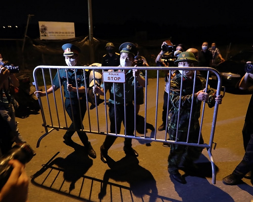 people of ha loi set free after covid 19 lockdown