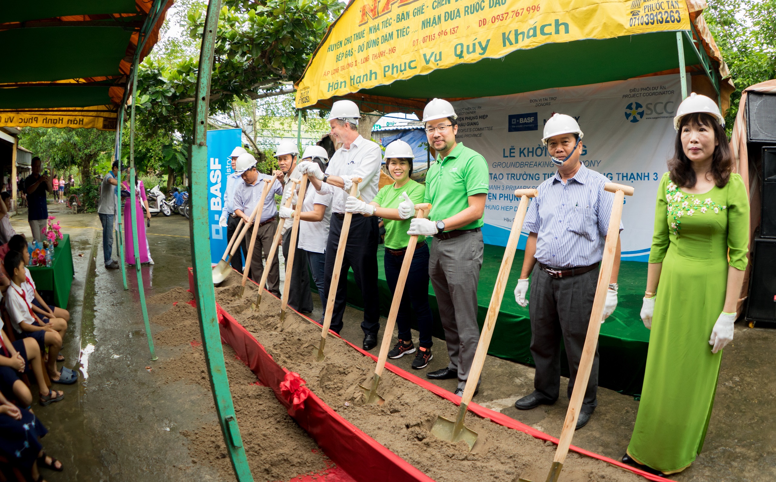 BASF helps improve learning environment in Hau Giang