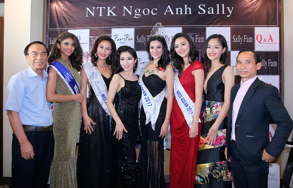 Five beauties from Miss ASEAN Friendship 2017 ready for online exchange