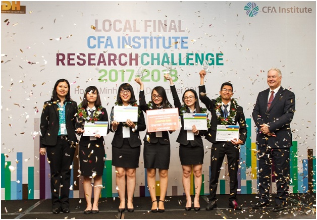 ftu wins country finals of cfa institute research challenge vietnam 2017 2018