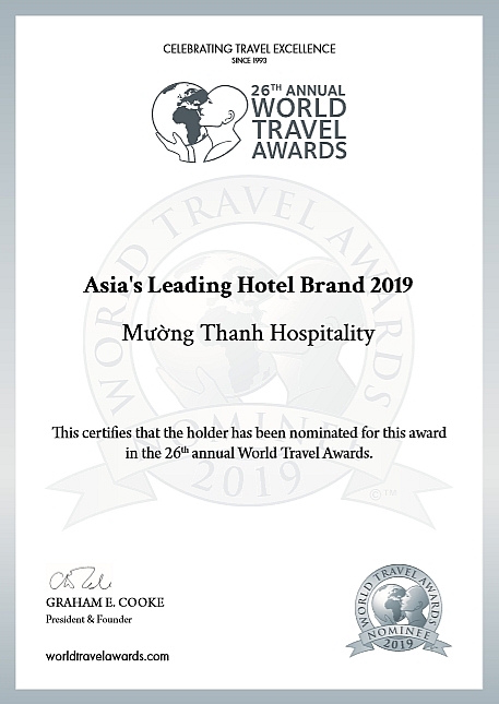 muong thanh nominated as asias leading hotel brand 2019