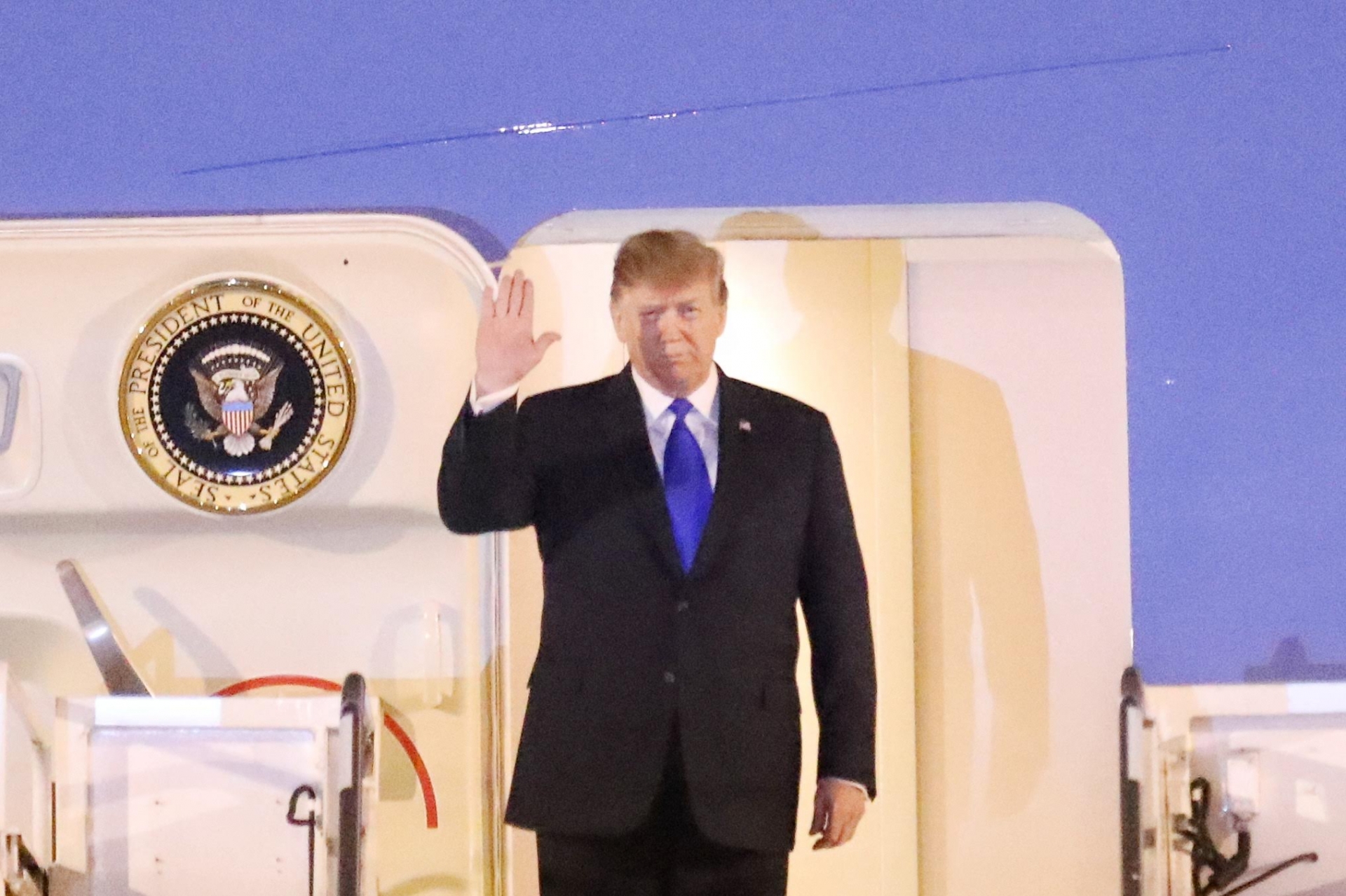 US President Donald Trump has come to Vietnam