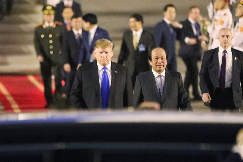 us president donald trump has come to vietnam