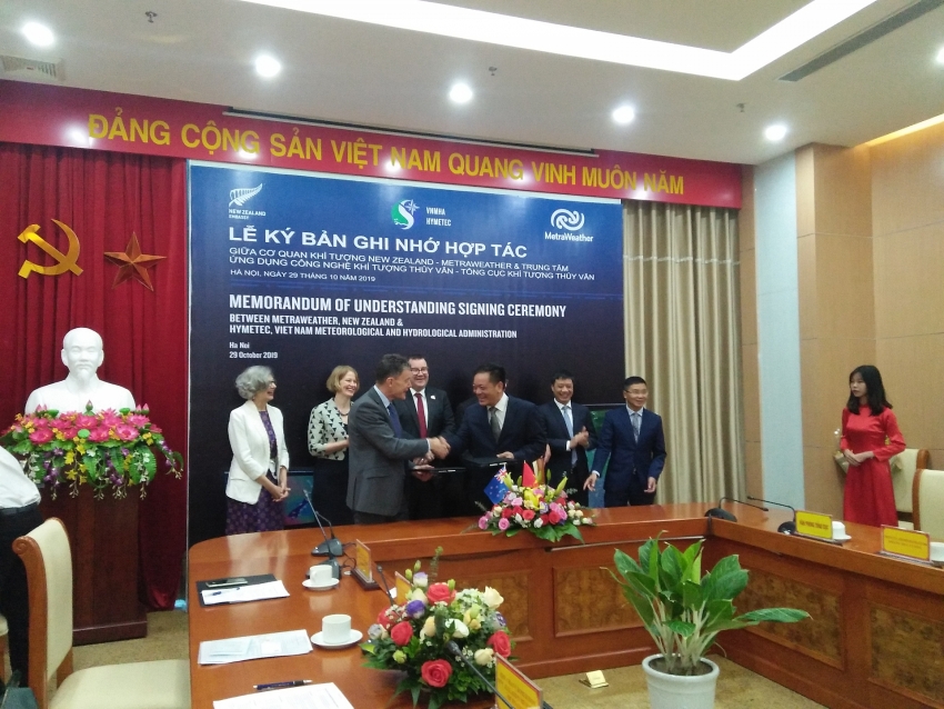 vietnam and new zealand further weather intelligence co operation
