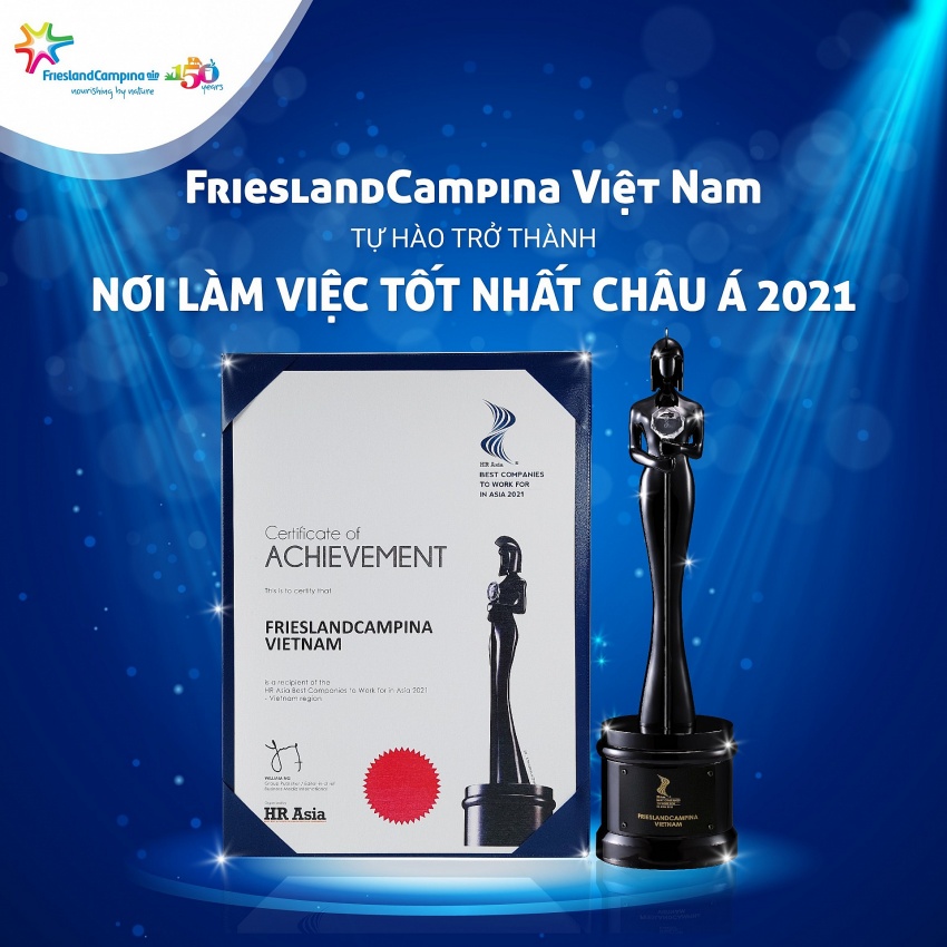 FrieslandCampina Vietnam hits high-profile awards