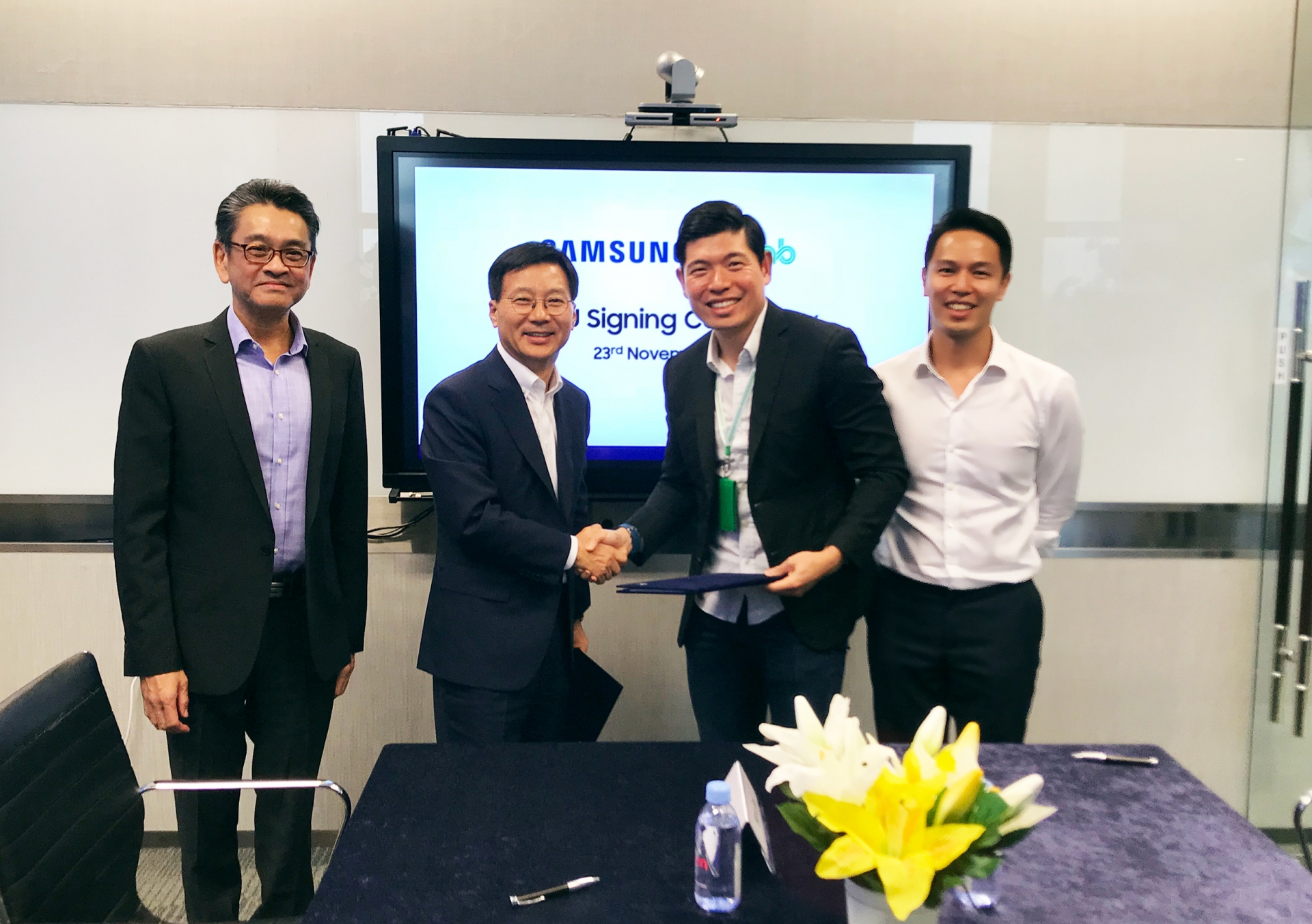 Grab and Samsung sign MOU to drive digital inclusion in Southeast Asia