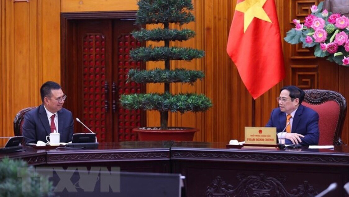 CEO of SCG met with Vietnam's prime minister