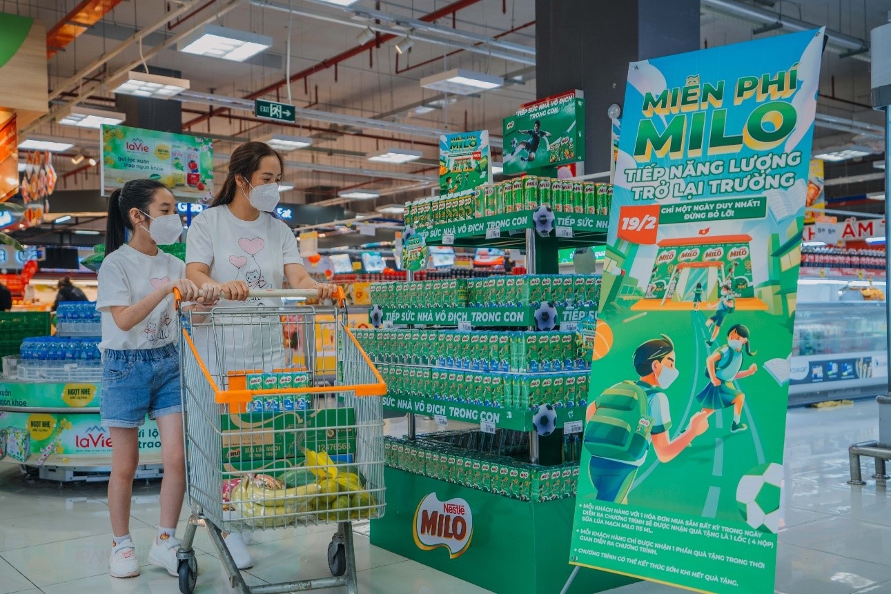 Nestlé MILO grants 2.5 million drink boxes to students returning to schools