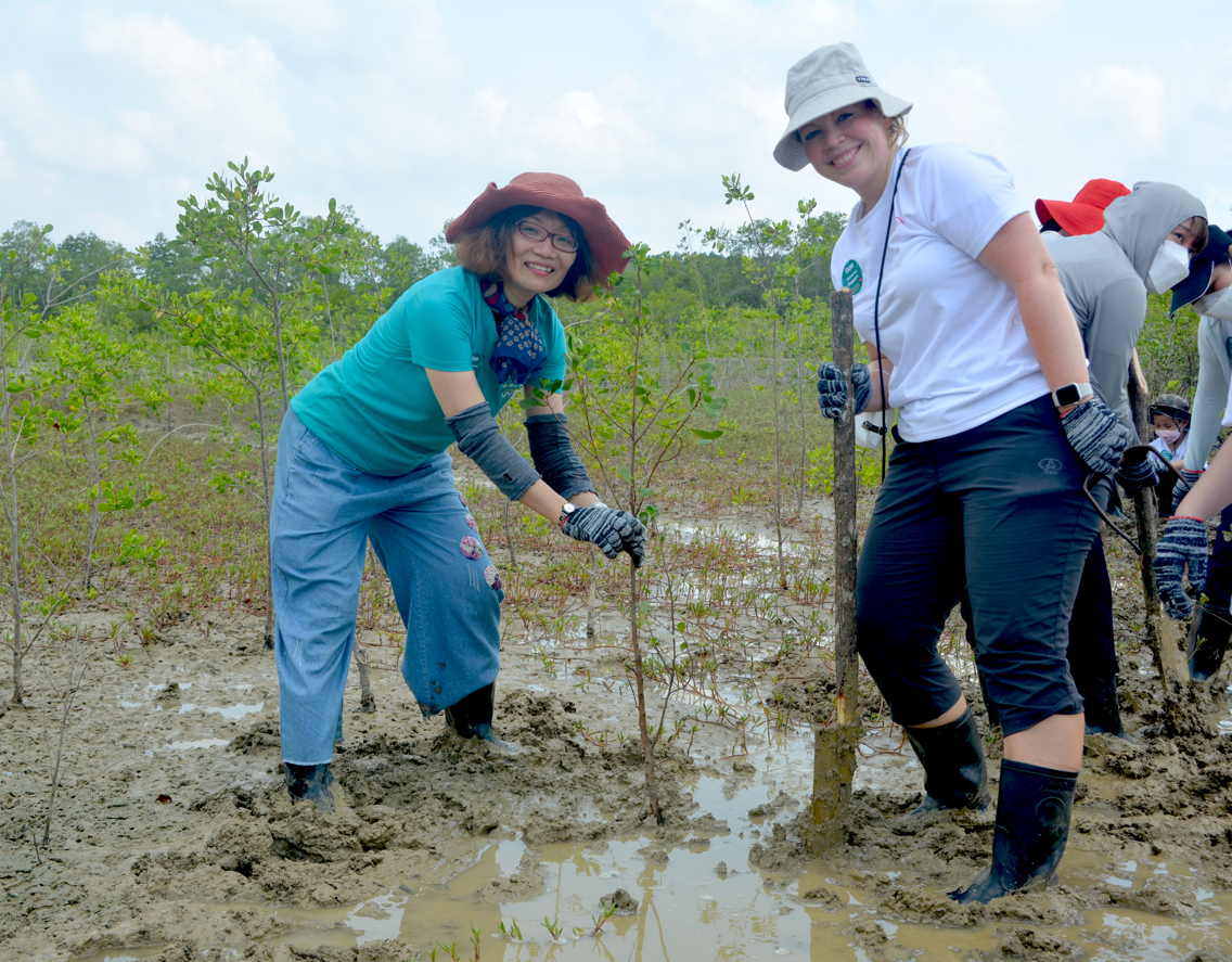 Takeda Vietnam and Gaia plant over 500 trees in Can Gio Biosphere Reserve