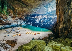 Son Doong expedition tour attracts visitors
