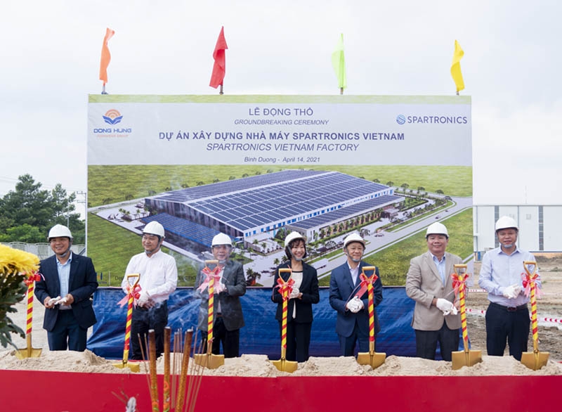 Spartronics starts construction of new factory in Vietnam