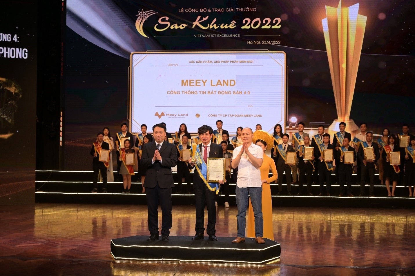 Meey Land named as the winner of the Sao Khue Awards