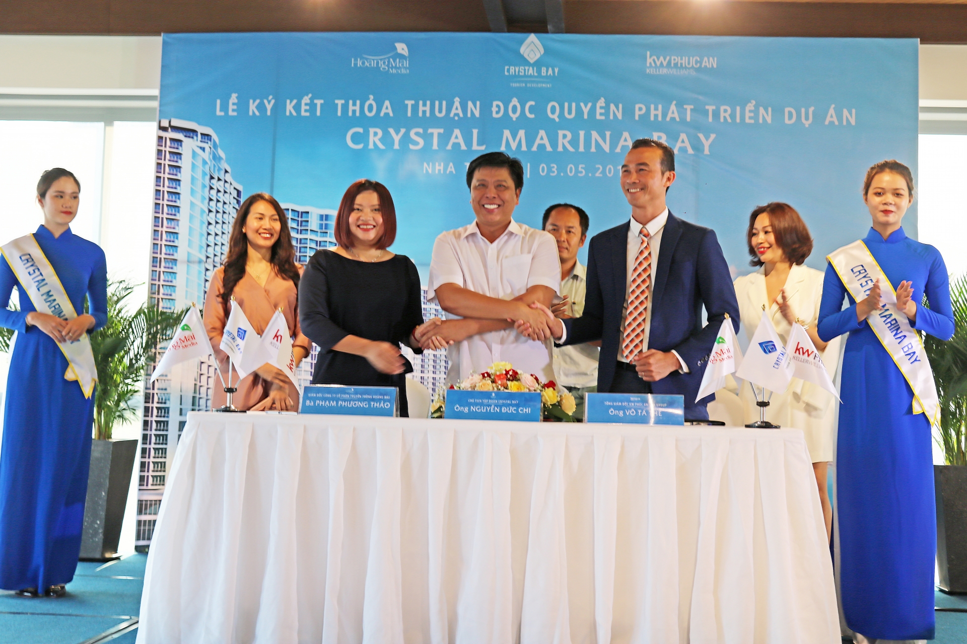 crystal bay ties up with kw phuc an and hoang mai media