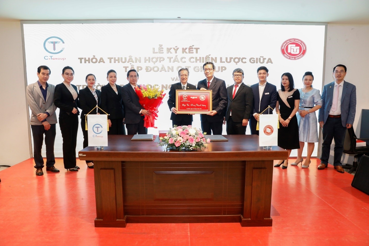 ct group signs comprehensive cooperation with foreign trade university