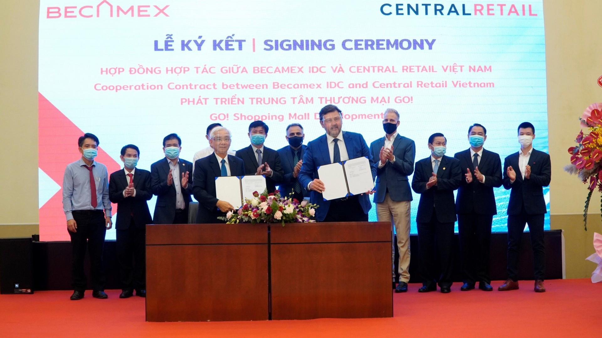 becamex idc and central retail vietnam co develop go shopping mall in binh duong